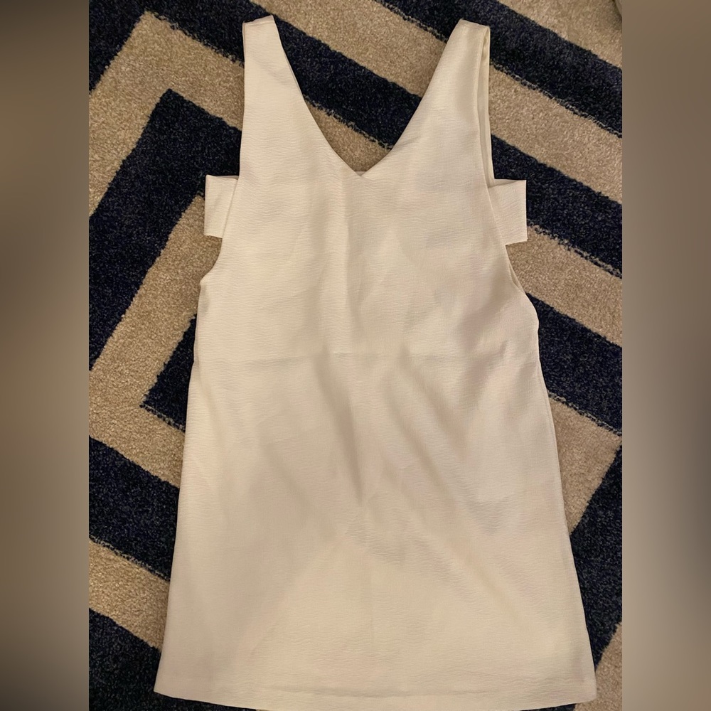 Blue Rain white dress size small
